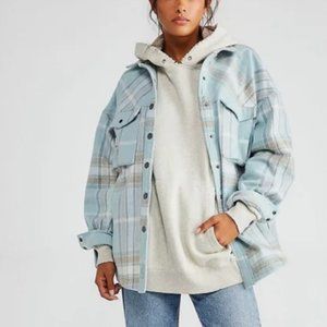 Free People Cabin Cozy Buttondown Size Small